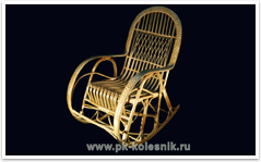 Комфортное кресло-качалка в стиле Прованс