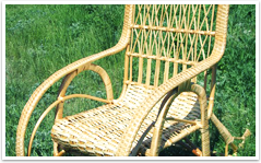 Плетеное кресло-качалка Новинка